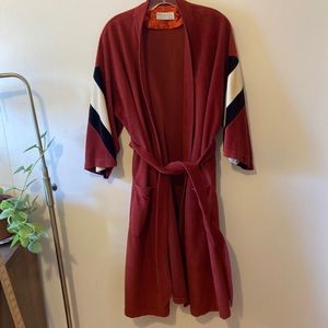 Vintage 1970 Christian Dior velour robe. One size.